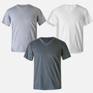 [디바옴므]베이직 V넥 반팔 티셔츠