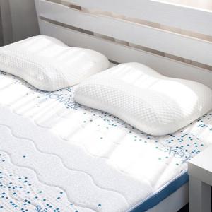 에어코일 경추베개 푹신 꿀잠 목 밀착 4D 숙면베개 커버포함 F539