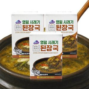 [영월농협] 동강마루 동결건조 즉석 시래기 된장국 3박스(박스당11gx5개입)