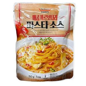 요리하다 매콤까르보나라 파스타 소스 150G x 3개 b83304
