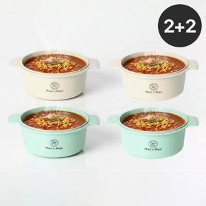 [2+2][맥스앤맥스] 전자레인지 라면용기 4P세트