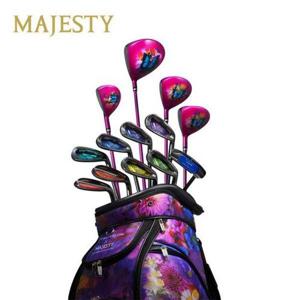 [마루망]한정판 마제스티 미카 니나가와 디자인 여성용 풀세트 13개 구성 캐디백 보스턴백 세트 마제스티..