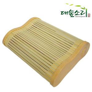 [대숲소리]담양 건강숯한방 대나무 베개(한약재 향주머니 내장) / 일반형
