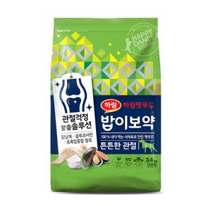 [하림펫푸드] 밥이보약 강아지사료 DOG 튼튼한 관절  3.4kg
