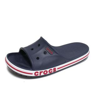 [크록스 슈즈]크록스 바야밴드 슬라이드 공용 사무실 스포츠 슬리퍼 네이비 205392-4CC