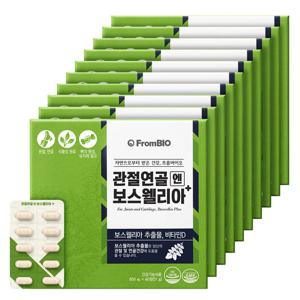 관절연골엔 보스웰리아 플러스 60정x10박스/10개월