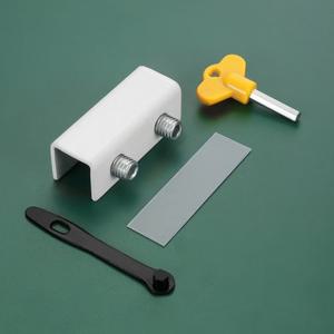 창문 스토퍼 샷시 잠금장치 열림방지 방충망고정 안전 추락방지 미닫이문 베란다 방범장치 E445