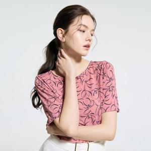 [바네사리찌][1+1+1+1+1] [55-100] 크레오라 프린트 티 블라우스 5종