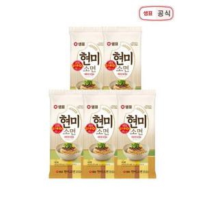 [샘표]밀가루0%  현미쌀소면 400g x 5개