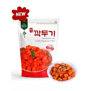 [팔공김치]팔공 깍두기 1kg (NEW파우치)