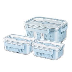 [공구][컬러선택]홀로홀로 멀티 후레쉬박스 1700ml 1개+400ml 2개 총3종 세트(베이지, 블루, 옐로우 color 택 1)