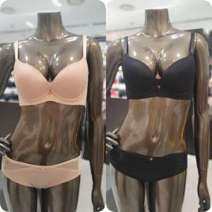 갤러리아_2종택1 원더핏 퍼팩트 솔리드 풀컵 노와이어브라팬티세트(A~D