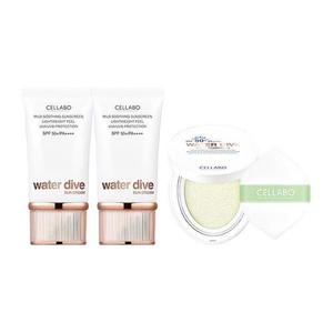 셀라보 워터 다이브 선크림 시즌3 60g x2 + 선쿠션 23g