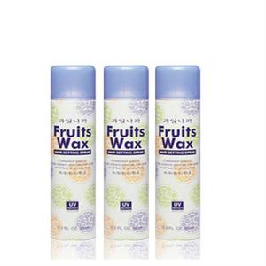 과일나라 후르츠왁스 헤어 셋팅 스프레이 300ml X 3개