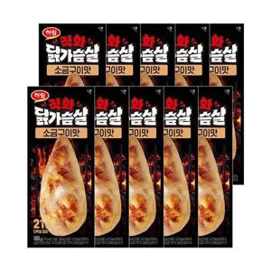 [하림]직화닭가슴살소금구이맛 100g 10봉