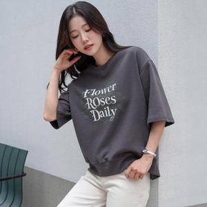 데로즈 프린팅 7부 티셔츠