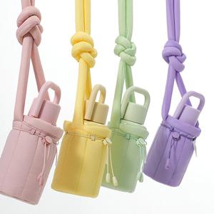 [공구][컬러선택]홀로홀로 밀크 텀블러 보온보냉병 430ml + 구름파우치 세트