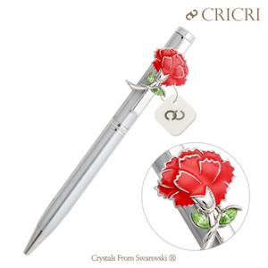 [CRICRI] B1306_카네이션 볼펜 스와로브스키 크리스탈 제작
