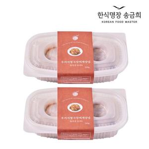 한식명장 송금희 반찬 국내산 우거지청국장 500g x 2개