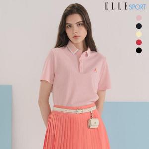[엘르스포츠]여성 포인트 카라티셔츠 5종세트25m (EL)