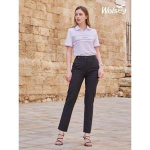 [울시]여성 액티브 스트레치 밴딩팬츠 블랙_WOW52PTHBK