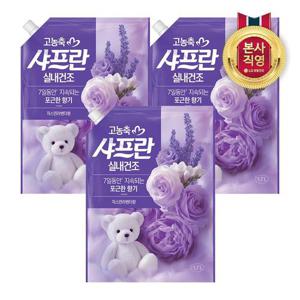 [샤프란]샤프란 고농축 리필1.7L 자스민라벤더 x 3개
