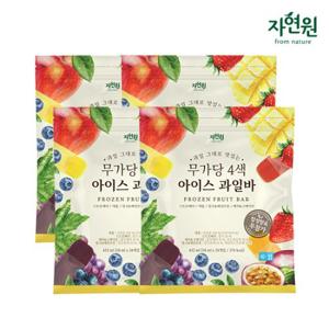 [자연원] 무가당 4색아이스 과일바 x 4팩(18ml*96개입)