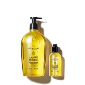 [기프트][단독]아망드 쉬블리므 소프트닝 샤워 오일 500ml 세트(+샤워오일35ml)