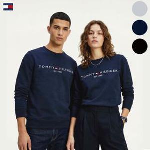 [남녀공용] 타미힐피거 자수로고 스웻셔츠