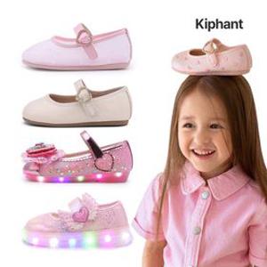 [키펀트] 여아구두 아동구두 LED 슬립온 스니커즈 운동화 젤리슈즈 발레슈즈