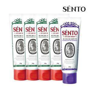 [APP전용] [4+1구성/최종가 9,9,10원]센토 프리미엄 고불소 치약 구취 잇몸 미백 성인/어린이치약 120g 4+1개