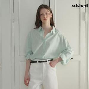 데일리 클래식 스트라이프 긴팔 셔츠 (WICABL043)