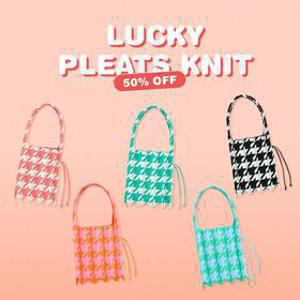 [4월특가] 럭키 플리츠 니트 스몰 스코티쉬 (5종)
