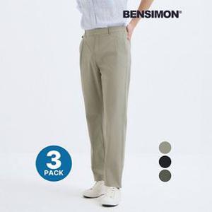 벤시몽 남성 시그니처 퍼펙트핏 쿨팬츠 3종세트