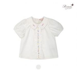 자수 프릴 WH블라우스(P2521B391_01)