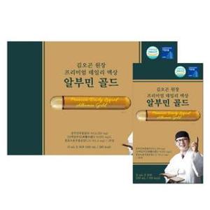 [김오곤원장] 프리미엄 데일리 액상 알부민 골드 (15ml*30포) (쇼핑백 증정)