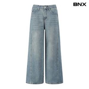 데님 와이드 데일리 롱 팬츠 (BY1PT005L0)