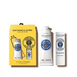 [기프트] 시어 버터 핸드 크림 & 스틱 립 밤 듀오 (카리테 콩포르)