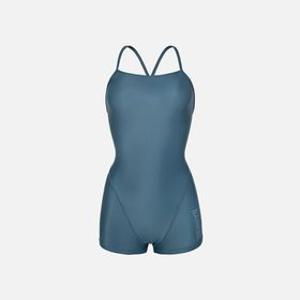 베이직 앵글백 1부 반신 수영복 인디고블루 (B6SWSWH011IDB)