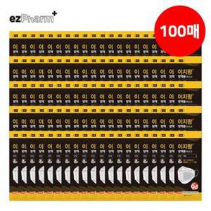 이지팜 마스크 KF94 대형 흰색 100P개별포장