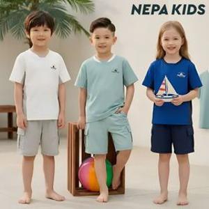 (키즈)썸머 비치 시어서커 세트_KL35904