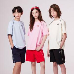 [아울렛][주니어]IB심볼로고라글란티셔츠세트_IB52SE804