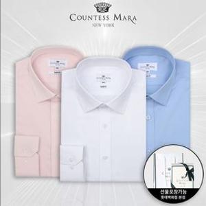 카운테스마라 셔츠 남성의류 스판 링클프리 남자 정장 와이셔츠 25가지