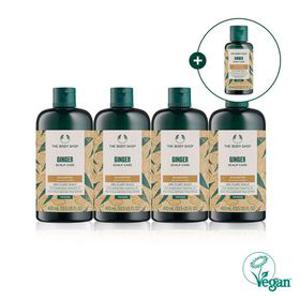 [롯데단독] 진저 스캘프 케어 샴푸 400ML 4개 세트 (888117)