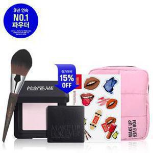 [롯데단독] HD SKIN 퍼펙팅 프레스드 파우더&128 브러쉬 할인세트(+추가 2종)