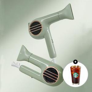 [추가쿠폰] JMW 가벼운 1700W 접이식 BLDC 항공모터 드라이기 에어플립 레트로그린