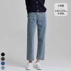 (노컷진4탄) 밴딩 스판 일자핏 배기 청바지