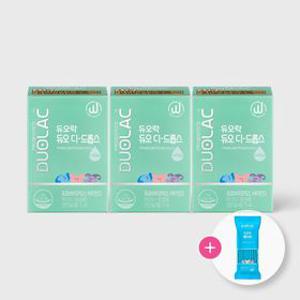 [본사직영]듀오 디 드롭스7.5ml (45일분) 3개 / 아기 액상 유산균 + 비타민D / 베이비 10 일분 추가증정