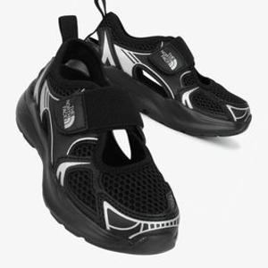 [매장판] 노스페이스 키즈 샌들 스니커즈 솔리드 데일리 여름 샌달 블랙 NS82S88S