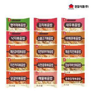 [APP전용] 천일식품 볶음밥 300g 5+5봉 외 햄야채/새우/김치/낙지 등 골라담기